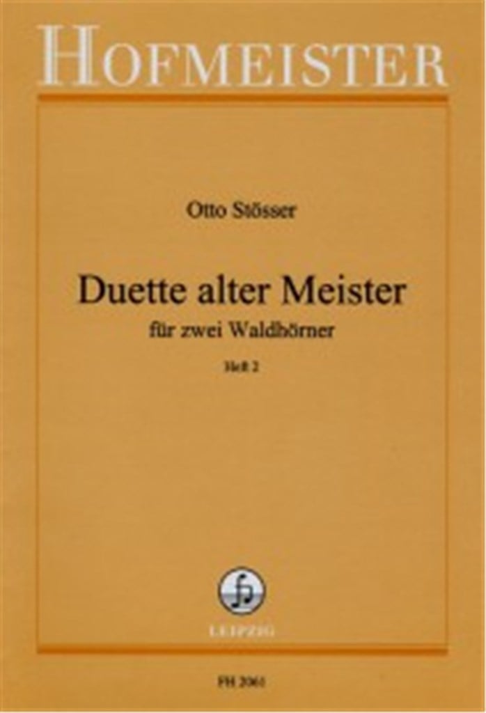 Horn-Duette alter Meister, Heft 2